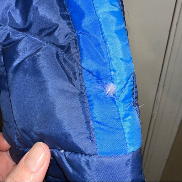 Vintage Blue Puffer Jacket - Picture 7 of 7